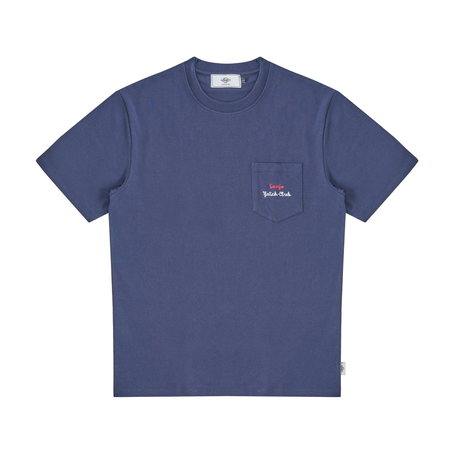 Sanjo Yatch-Club Pocket T-shirt // Navy