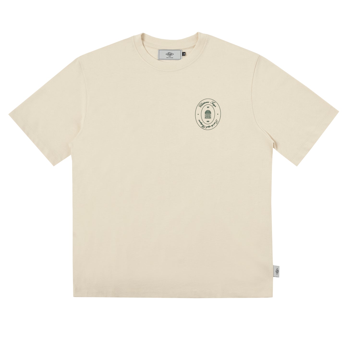 Sanjo Châteaux T-shirt // Ecru