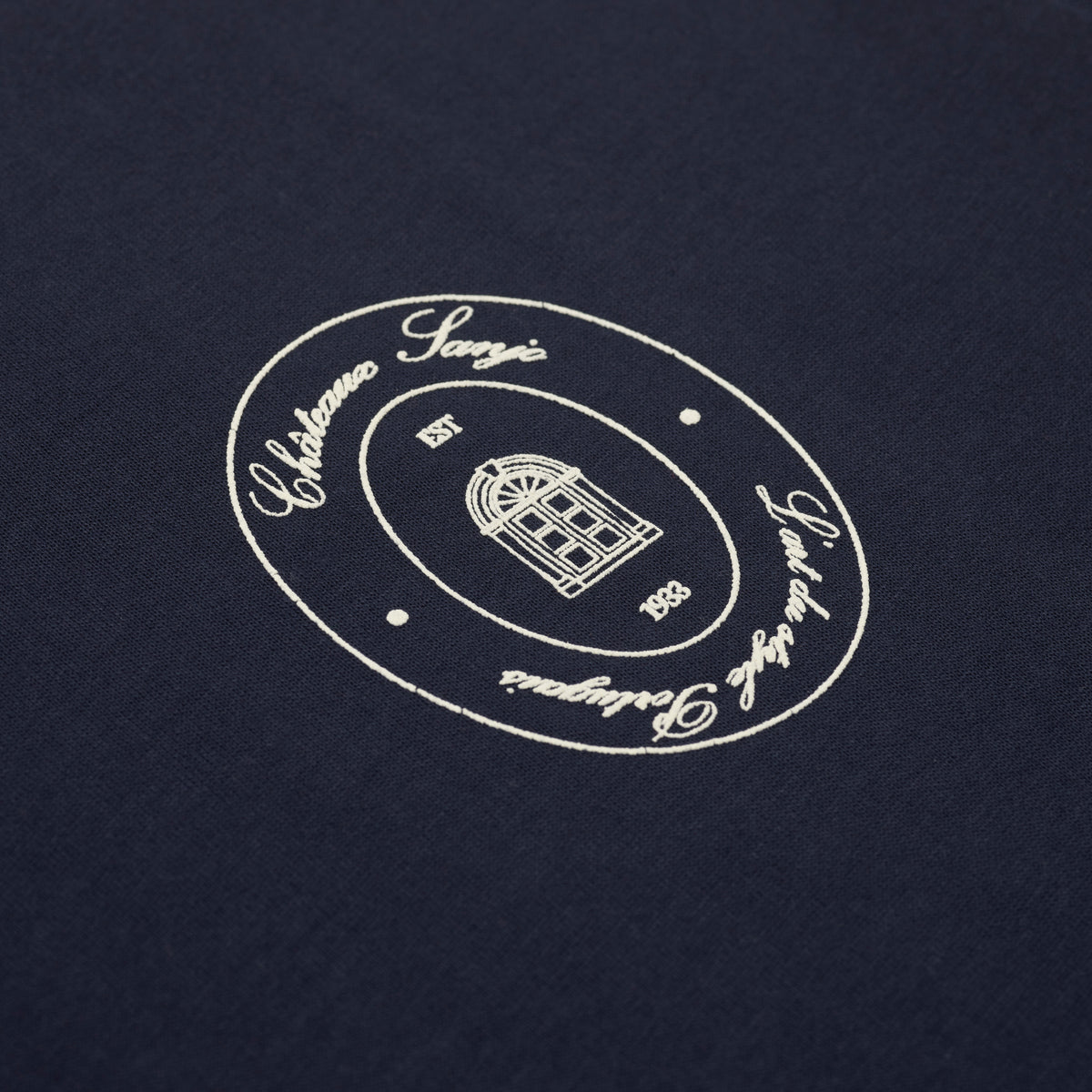 Sanjo Châteaux T-shirt // Navy