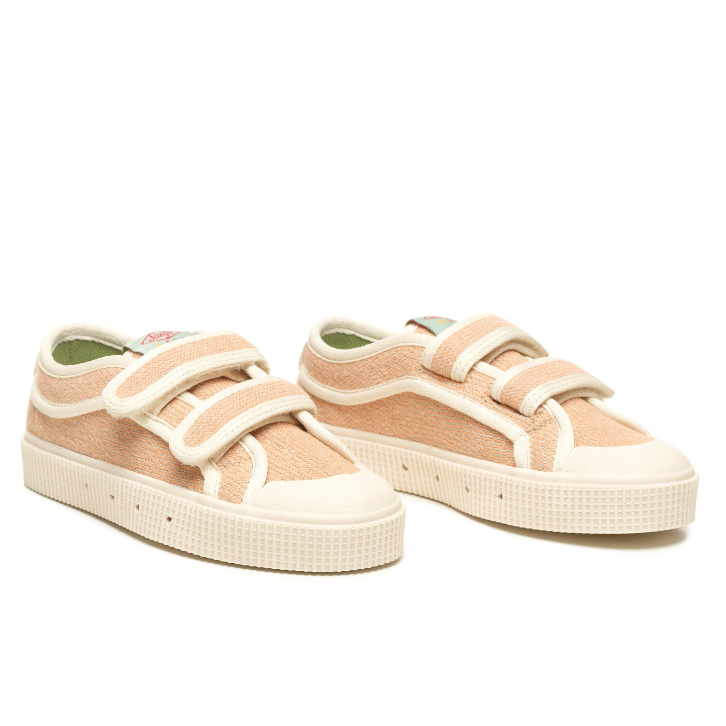 Sanjo Kids V200 Linen // Nude