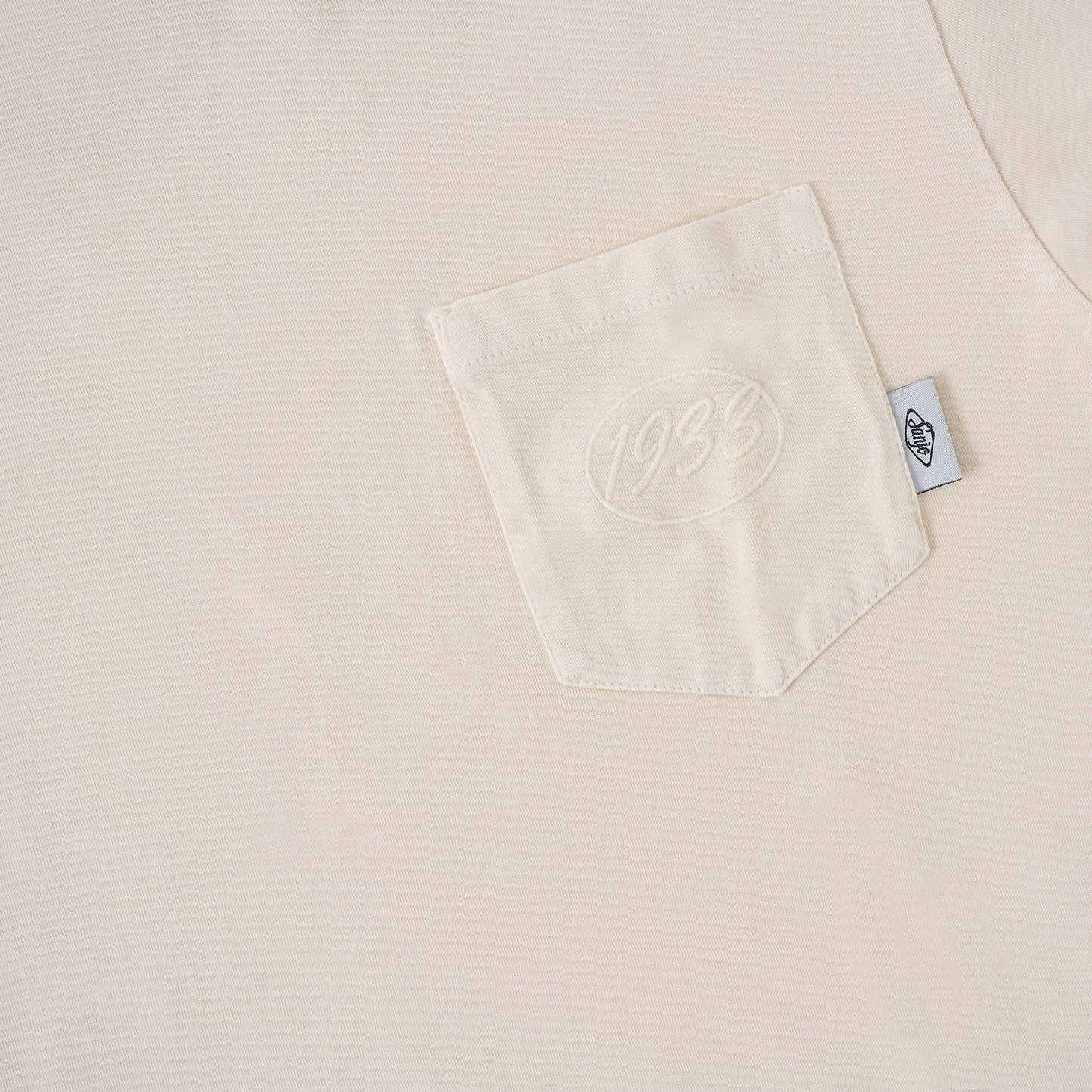 Sanjo 1933 Match Pocket T-shirt // Ecru