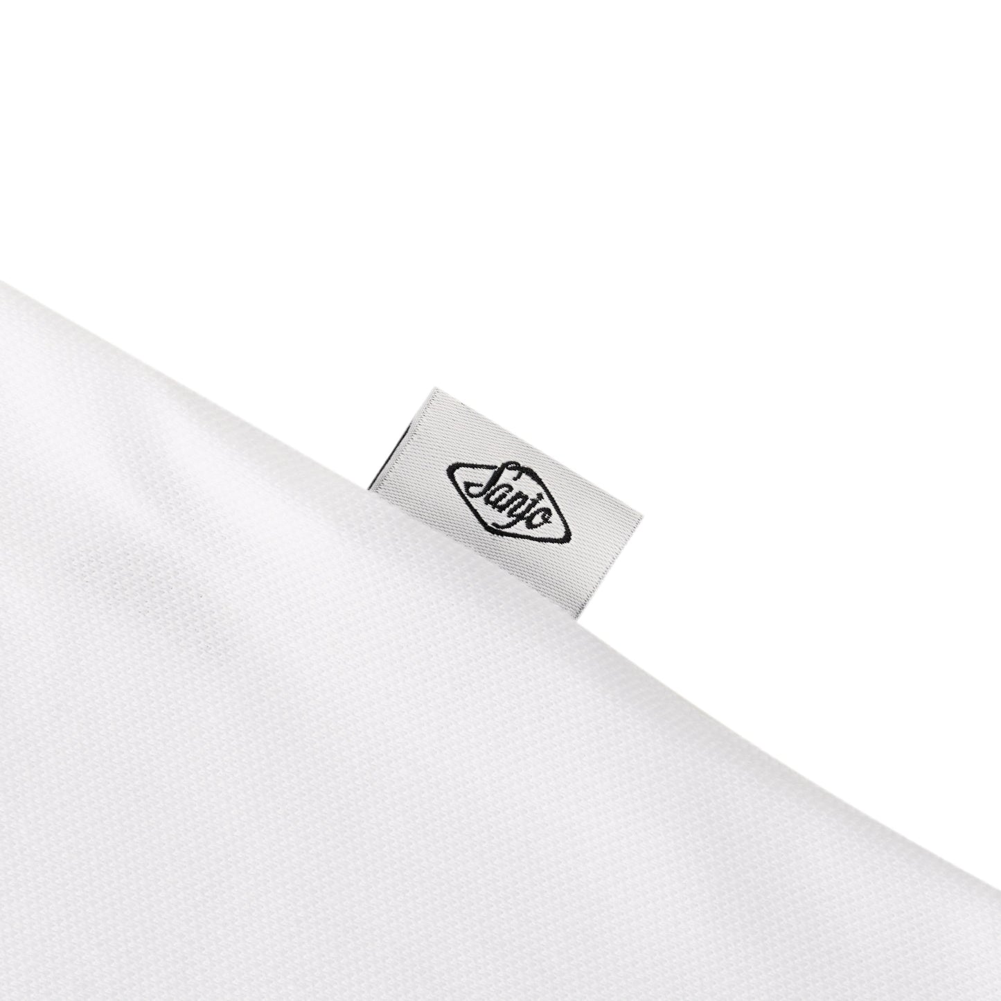 Polo Sanjo Piqué Parche // Blanco