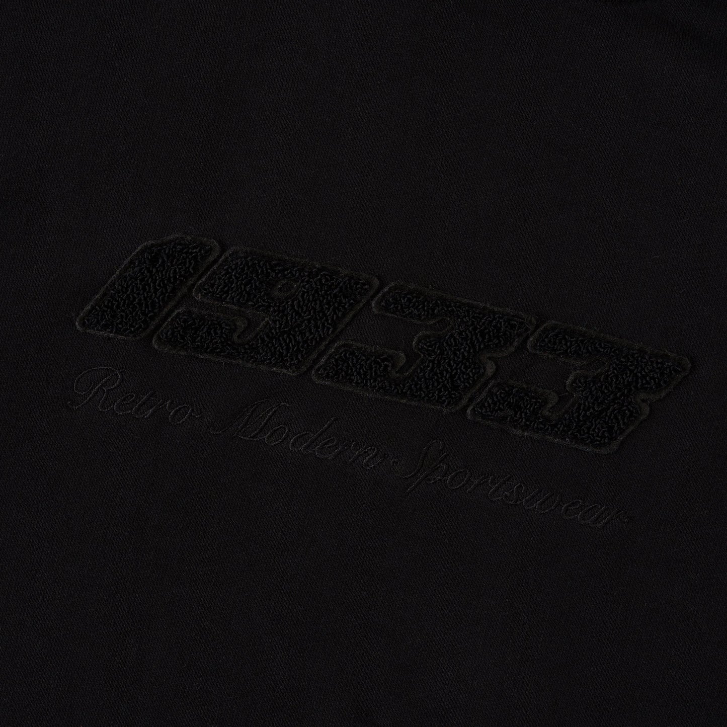 Sanjo Retro Sportswear Hoodie // Preto