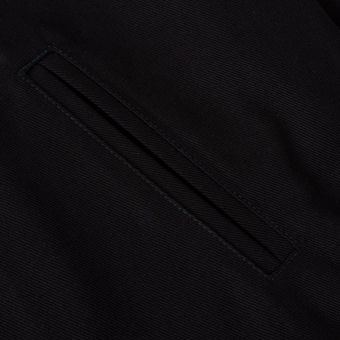 Sanjo Workwear Washed Jacket // Preto & Verde