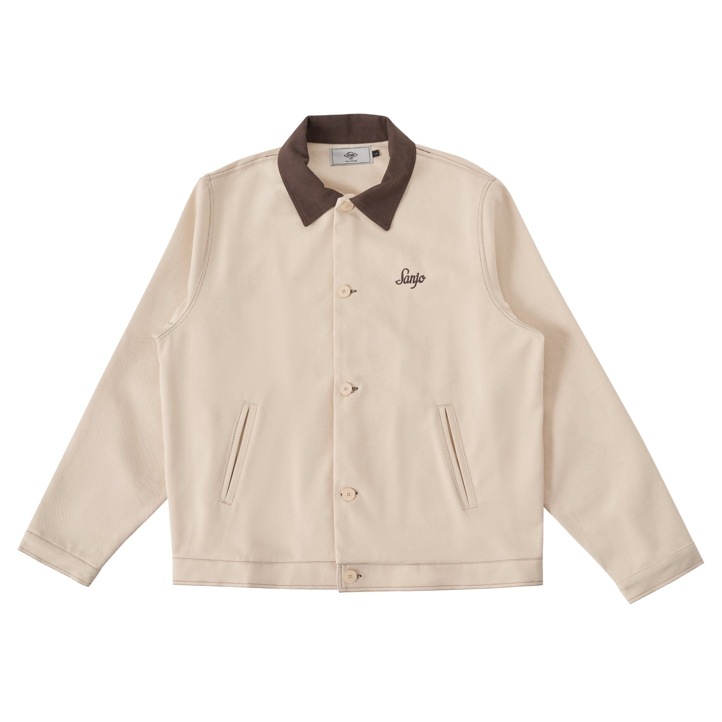 Sanjo Workwear Washed Jacket // Cru & Castanho