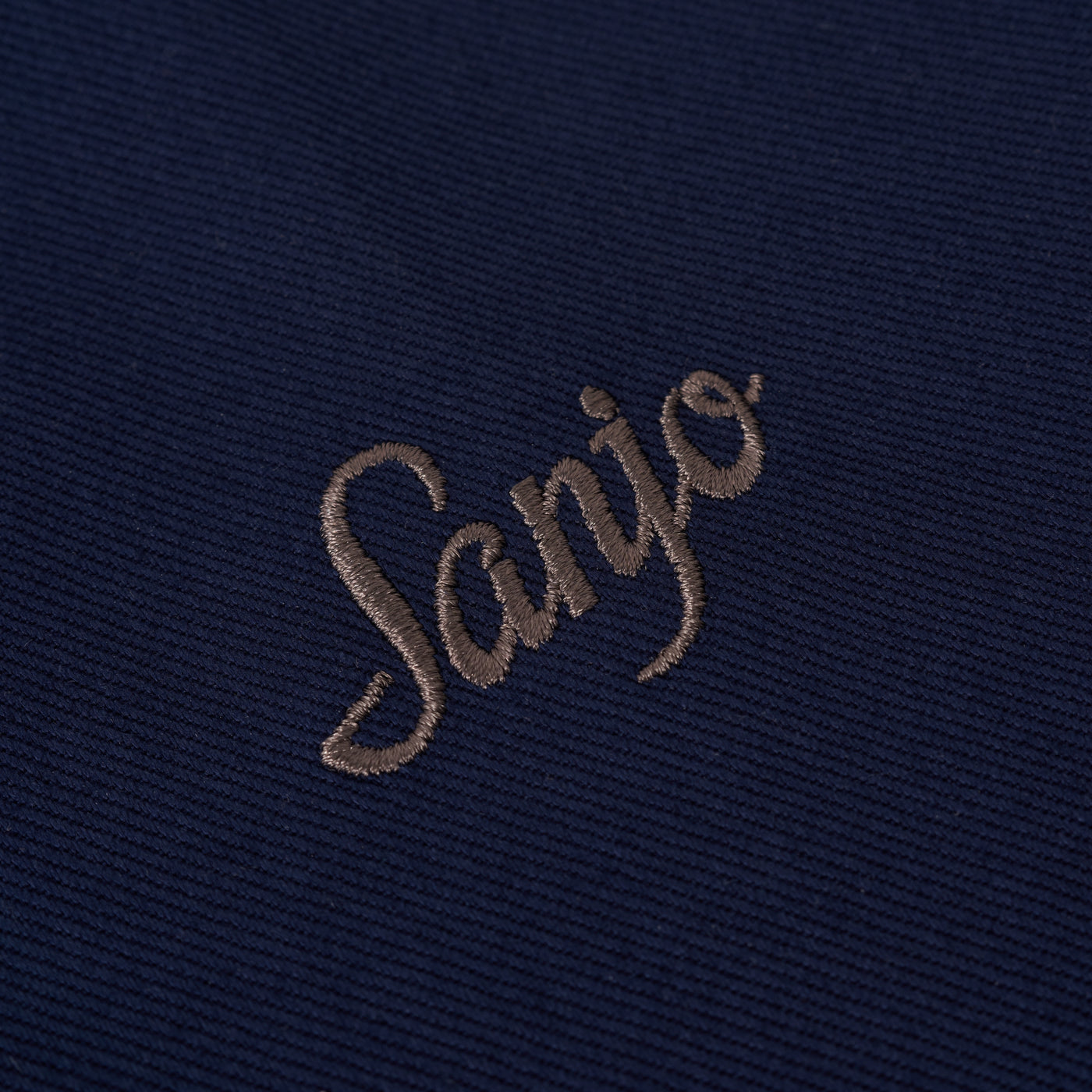 Sanjo Workwear Washed Jacket // Navy & Wood