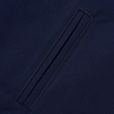 Sanjo Workwear Washed Jacket // Navy & Wood