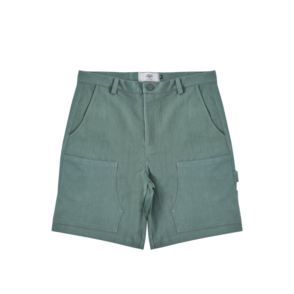 Sanjo Workwear Detail Shorts // Green