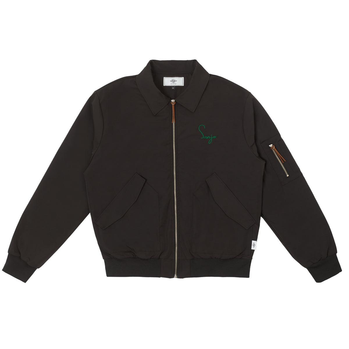 Chaqueta bomber Sanjo // Negra