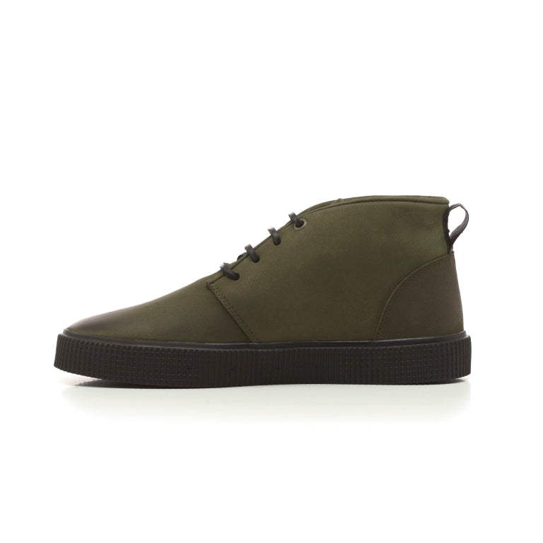 Sanjo Desert Leather // Oliva