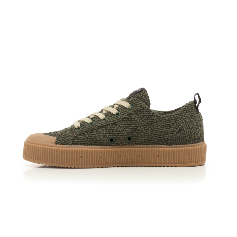 Sanjo K230 Tweed // Olive Gum