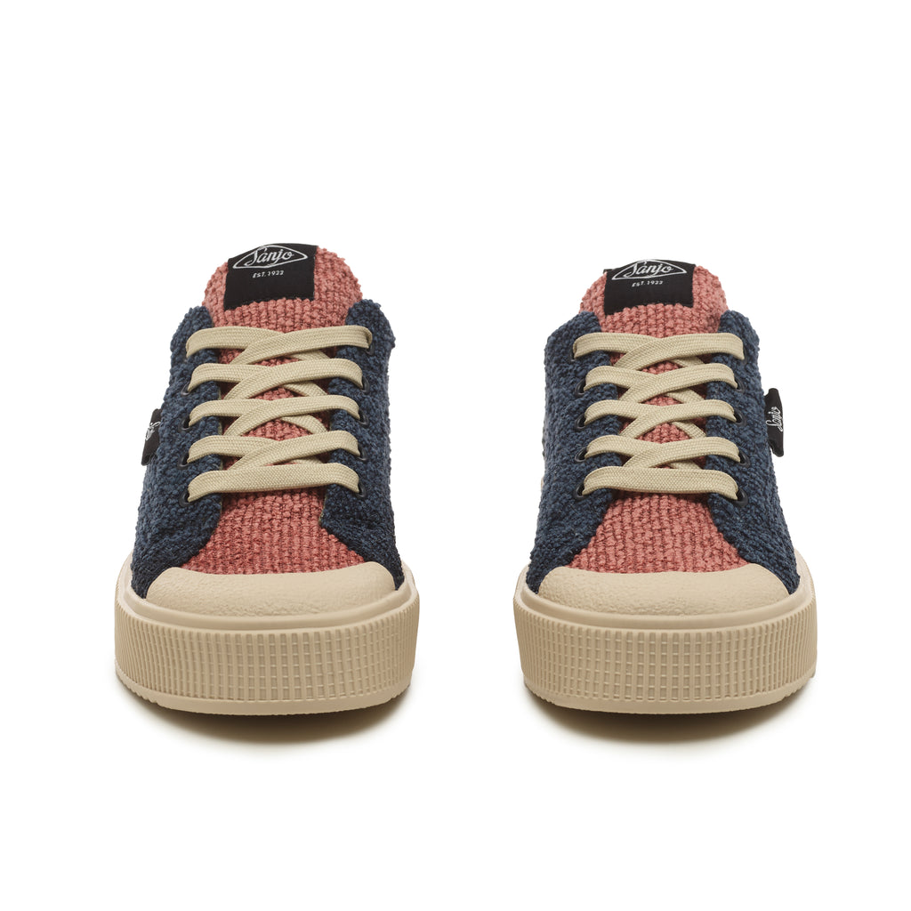 Sanjo K230 Tweed // Multicolor Blue