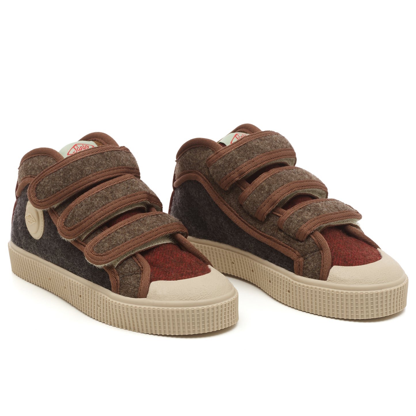 Sanjo Kids V100 Burel // Dark Grey Multicolor