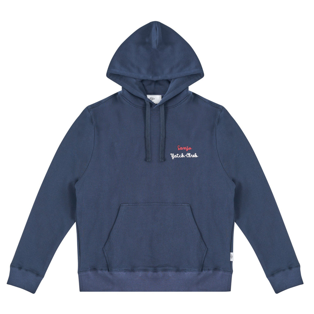 Sanjo Yacht-Club Hoodie // Navy