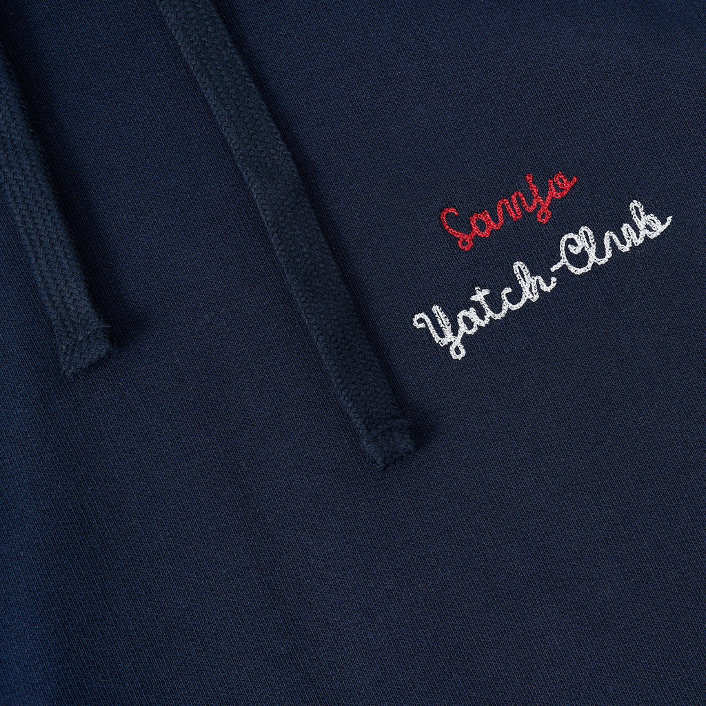 Sanjo Yacht-Club Hoodie // Navy