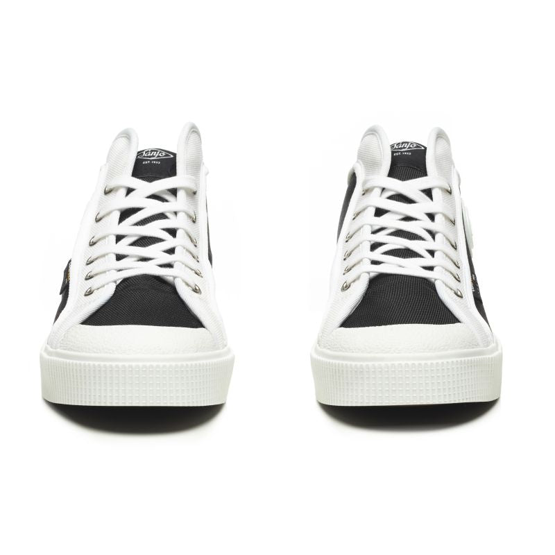 Sanjo K100 Cordura // Blanco y negro
