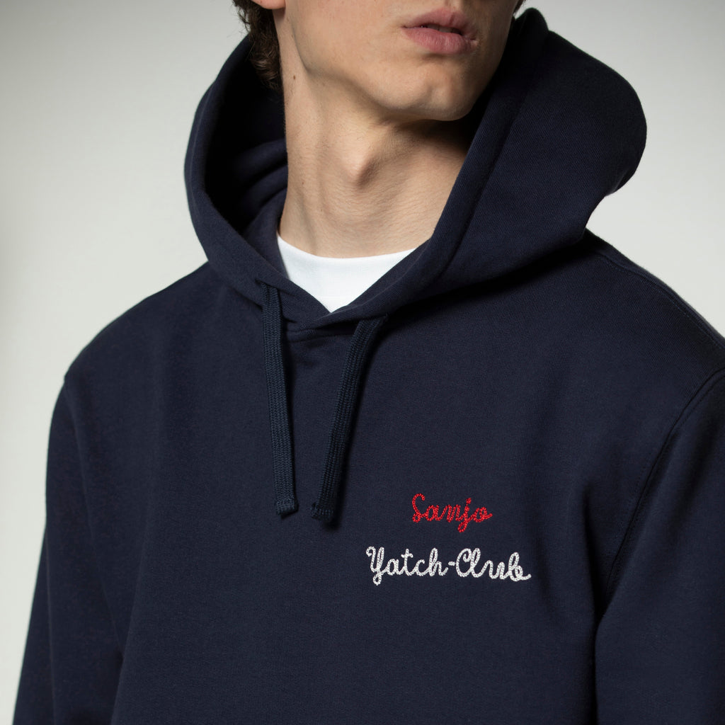 Sanjo Yacht-Club Hoodie // Navy