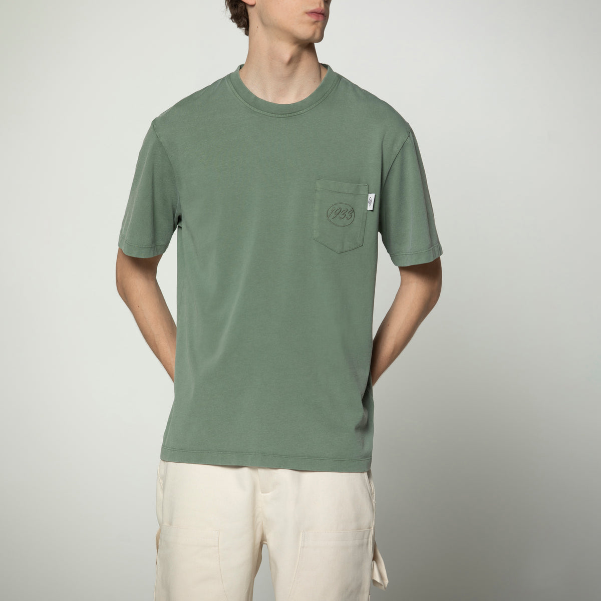 Sanjo 1933 Match Pocket T-shirt // Bottle