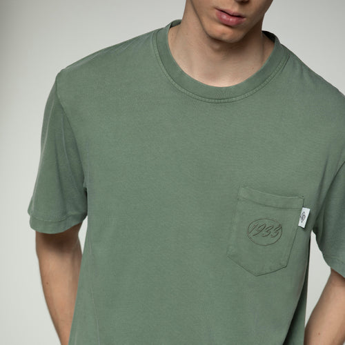 Sanjo 1933 Match Pocket T-shirt // Bottle