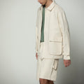 Sanjo Pocket Jacket // Ecru