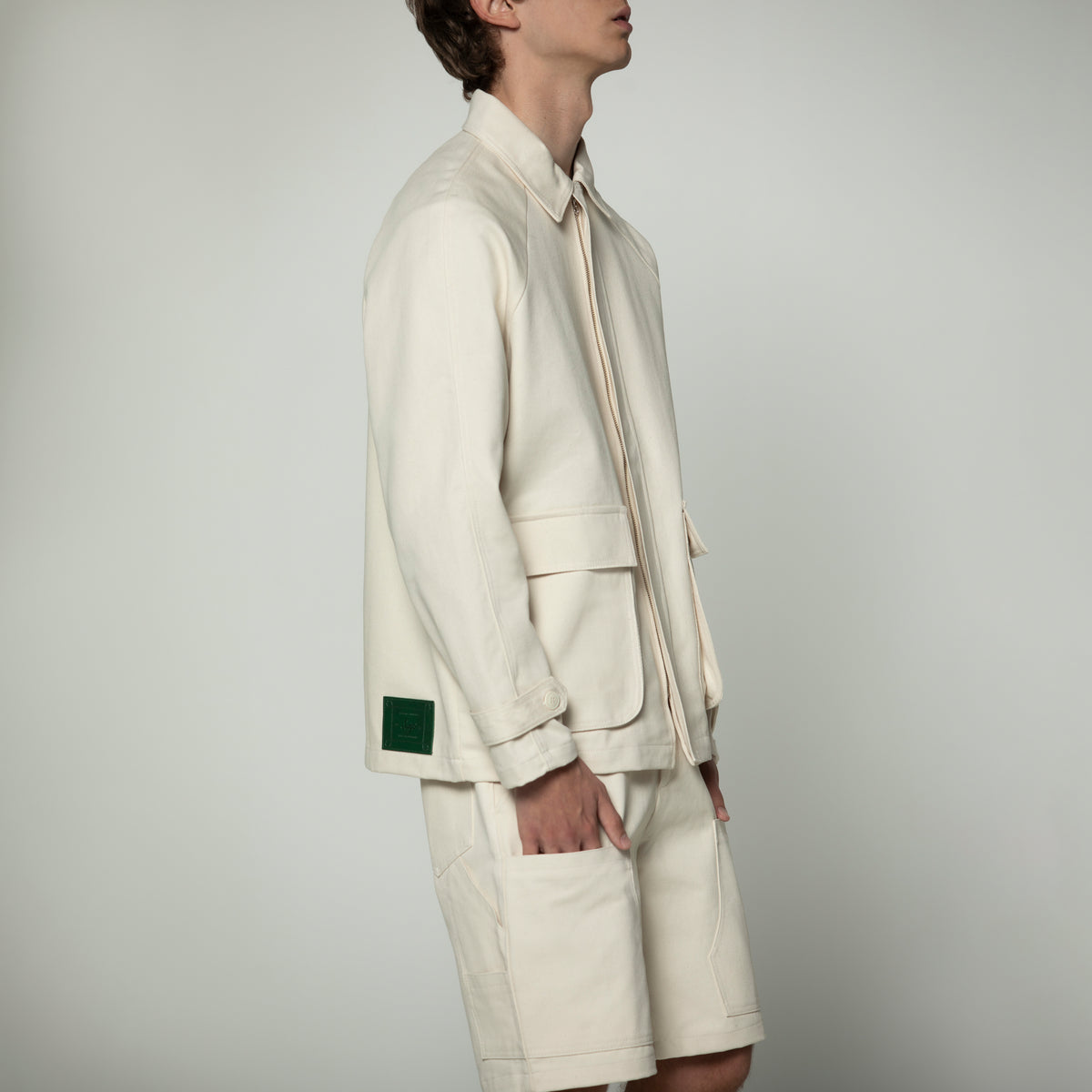 Chaqueta de bolsillo Sanjo // Crudo
