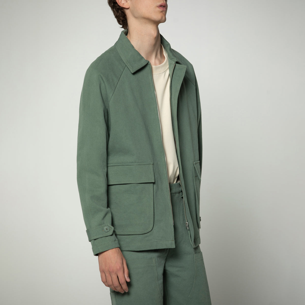 Chaqueta de bolsillo Sanjo // Verde