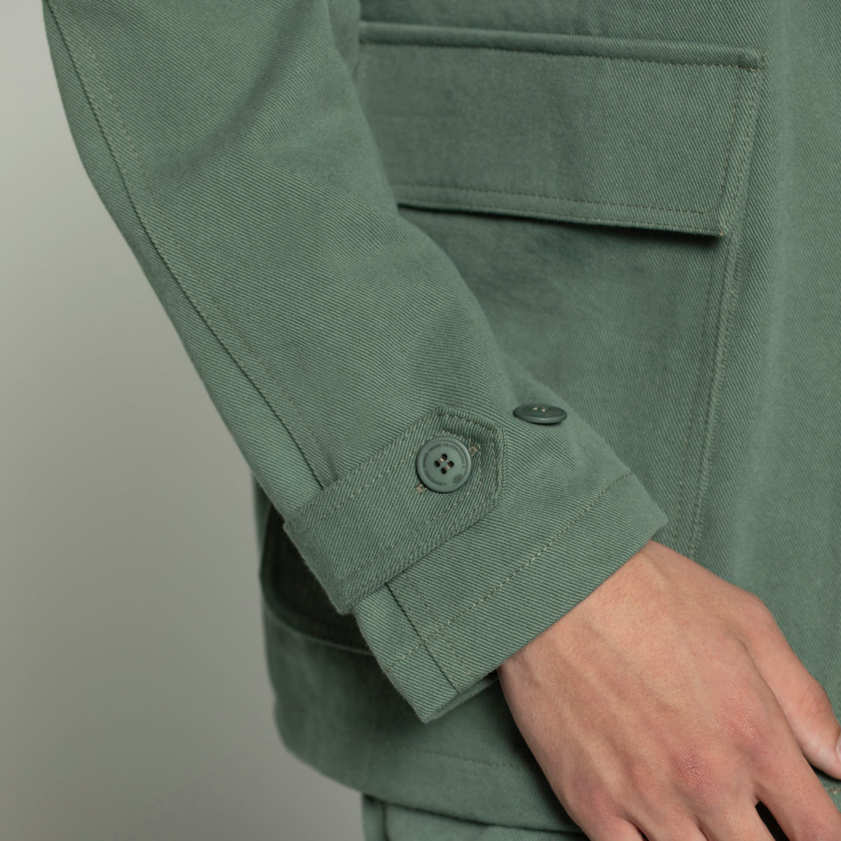 Chaqueta de bolsillo Sanjo // Verde