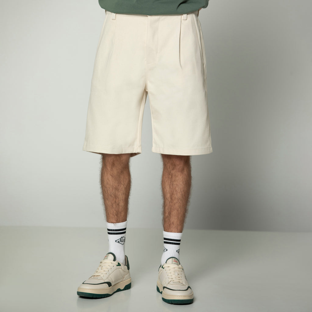 Sanjo Canvas Boxy Shorts // Cru