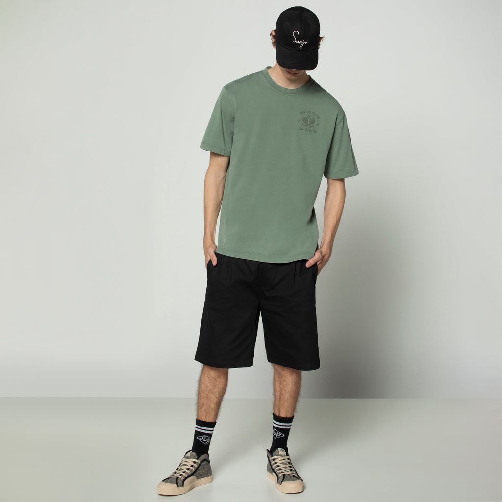 Camiseta del Club de Tenis Sanjo Faded // Botella