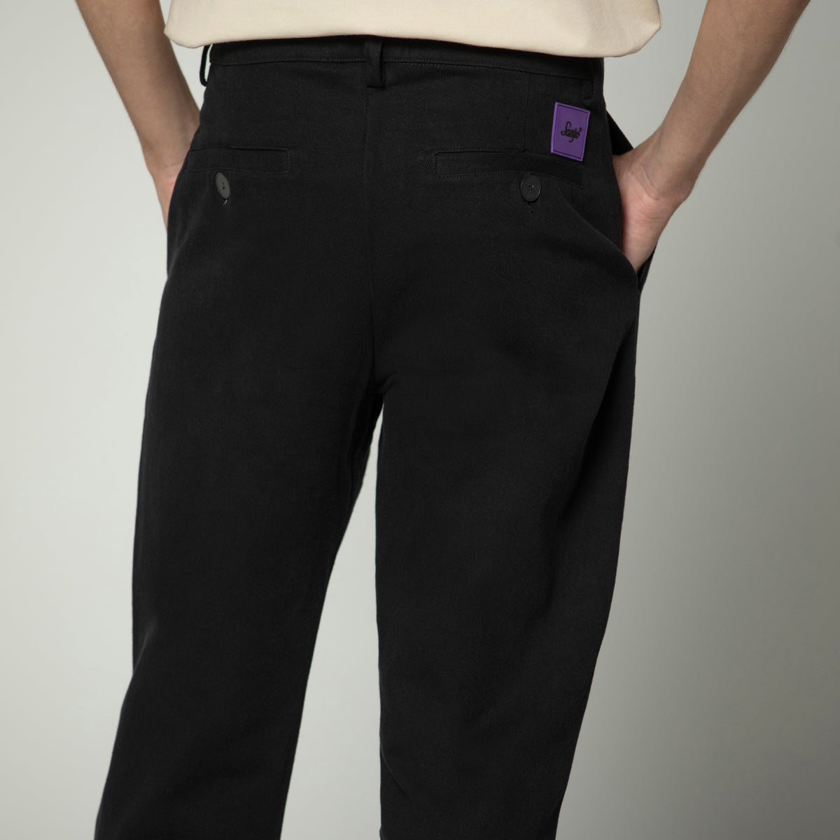 Pantalones de trabajo Sanjo // Negro