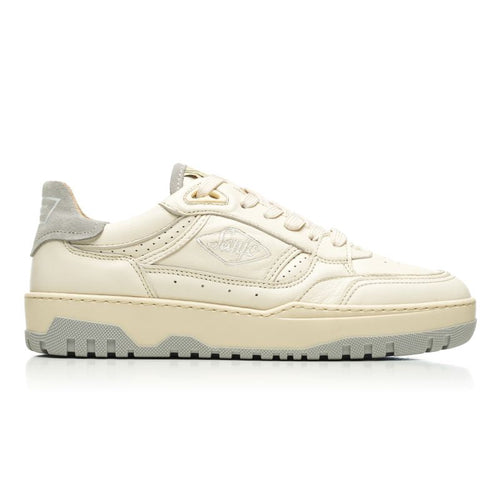 Sanjo BSK 33 Low // Blanco roto x Gris