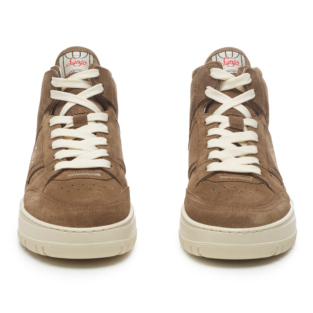 Sanjo BSK 33 High Suede // Castanho