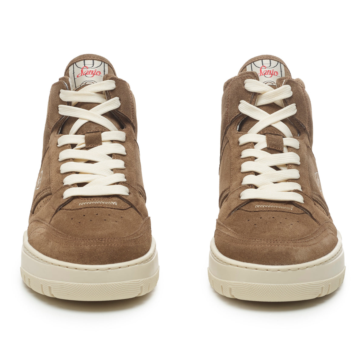 Sanjo BSK 33 High Suede // Castanho