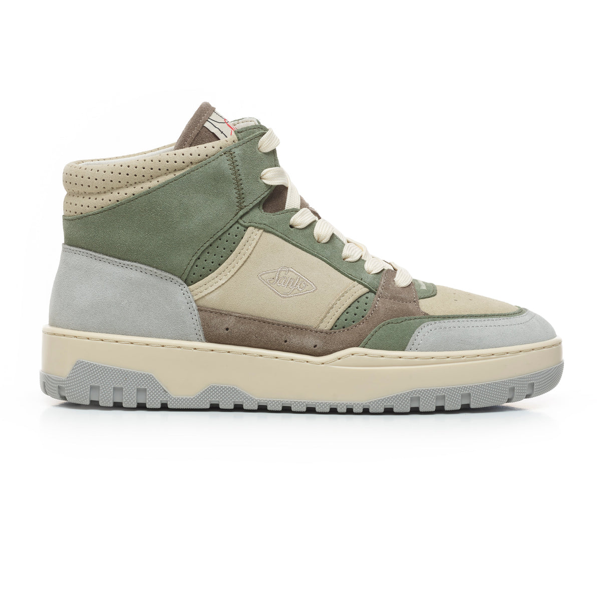 Sanjo BSK 33 High Suede // Pérola Multicolor