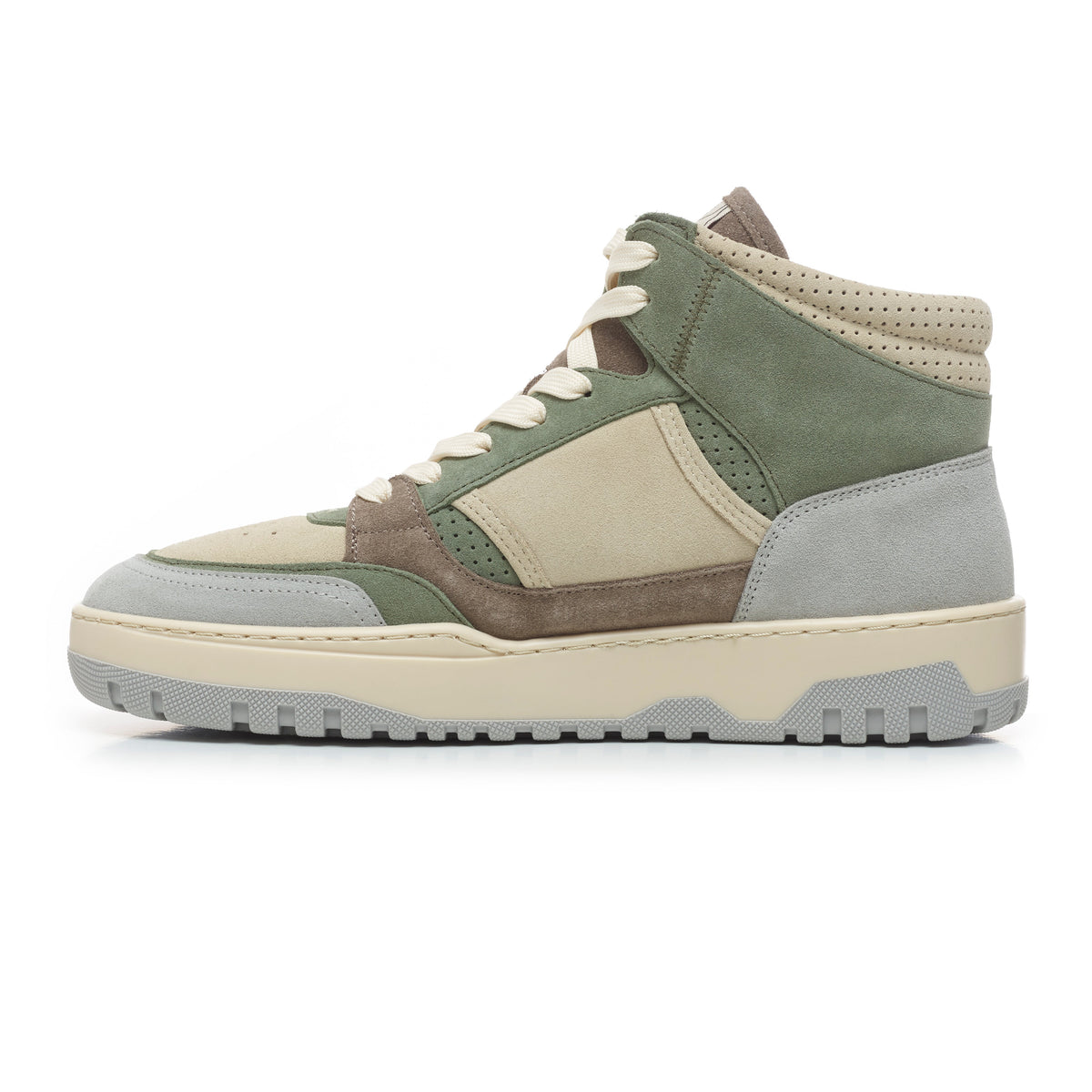 Sanjo BSK 33 High Suede // Pérola Multicolor