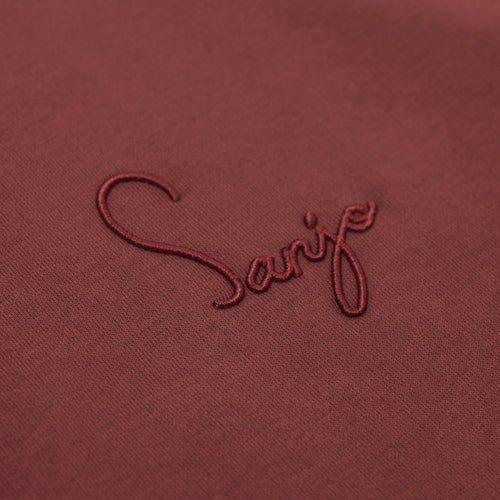 Sanjo Classic Full-zip Hoodie // Bordeaux