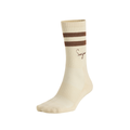 Sanjo Still Fresh Socks // Ecru & Brown