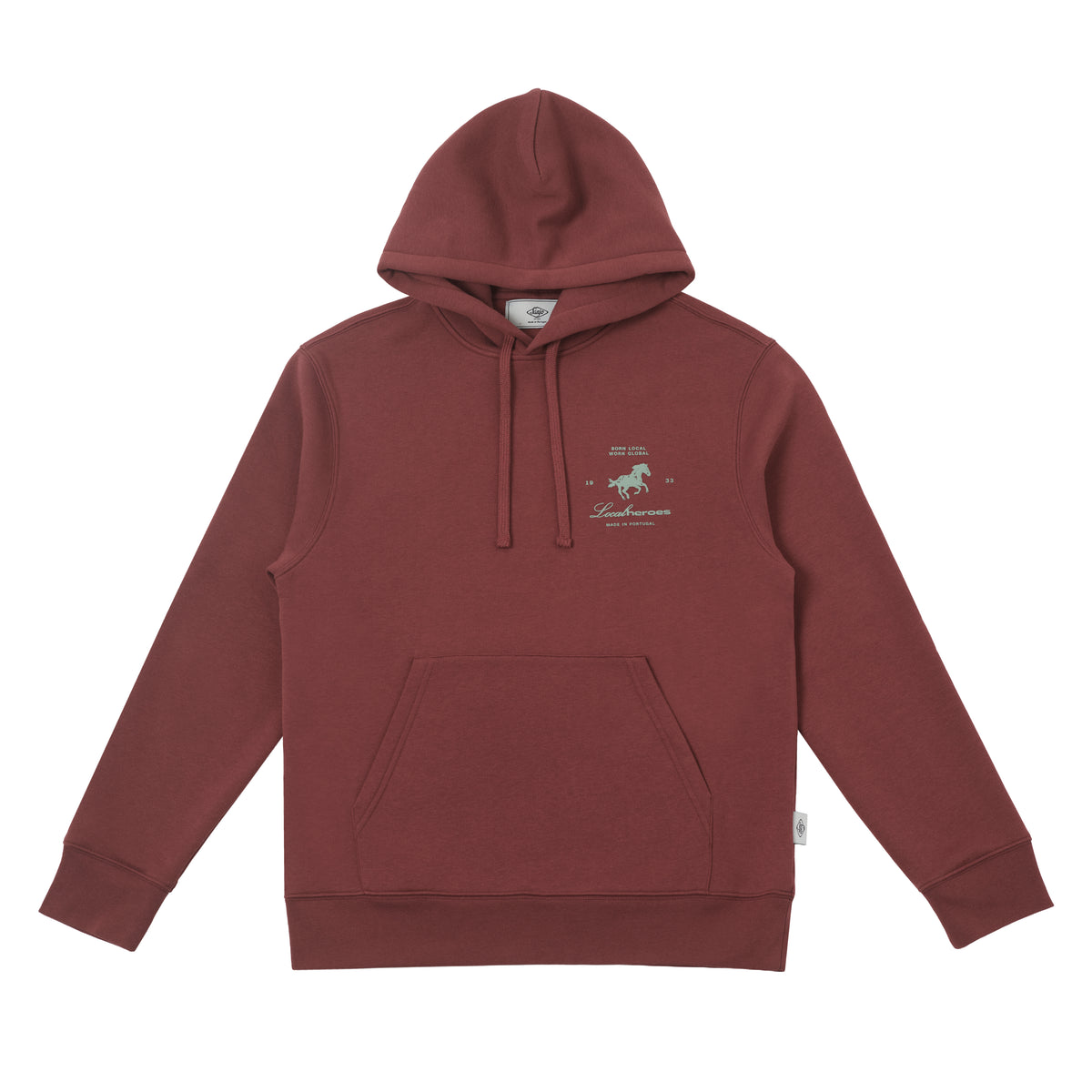 Sanjo Local Heroes Hoodie // Burgundy