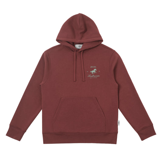 Sanjo Local Heroes Hoodie // Burgundy