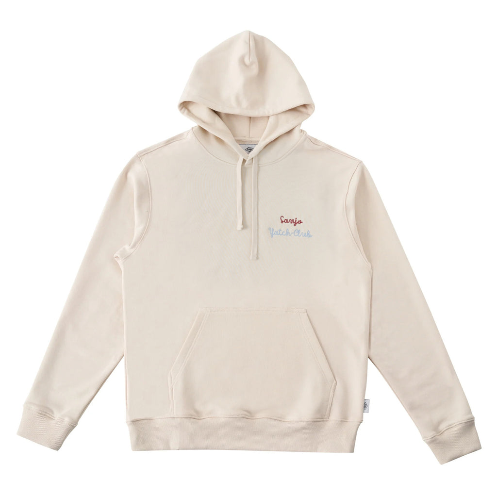 Sanjo Yacht-Club Hoodie // Ecru