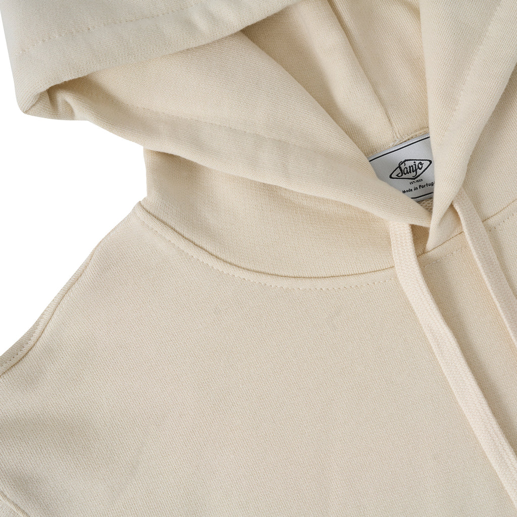 Sanjo Yacht-Club Hoodie // Ecru