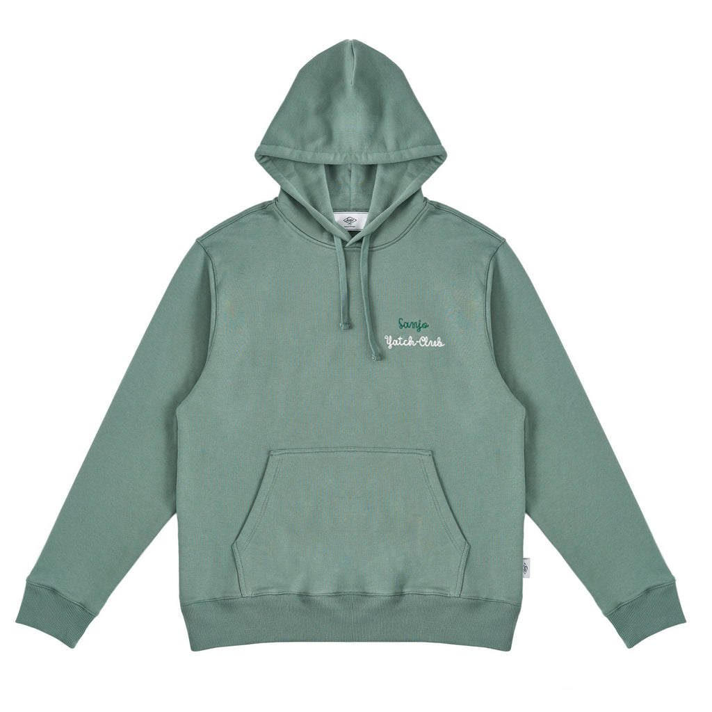 Sanjo Yatch-Club Hoodie // Green