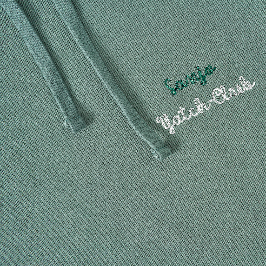 Sanjo Yatch-Club Hoodie // Green