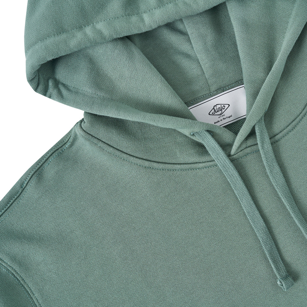 Sanjo Yatch-Club Hoodie // Green