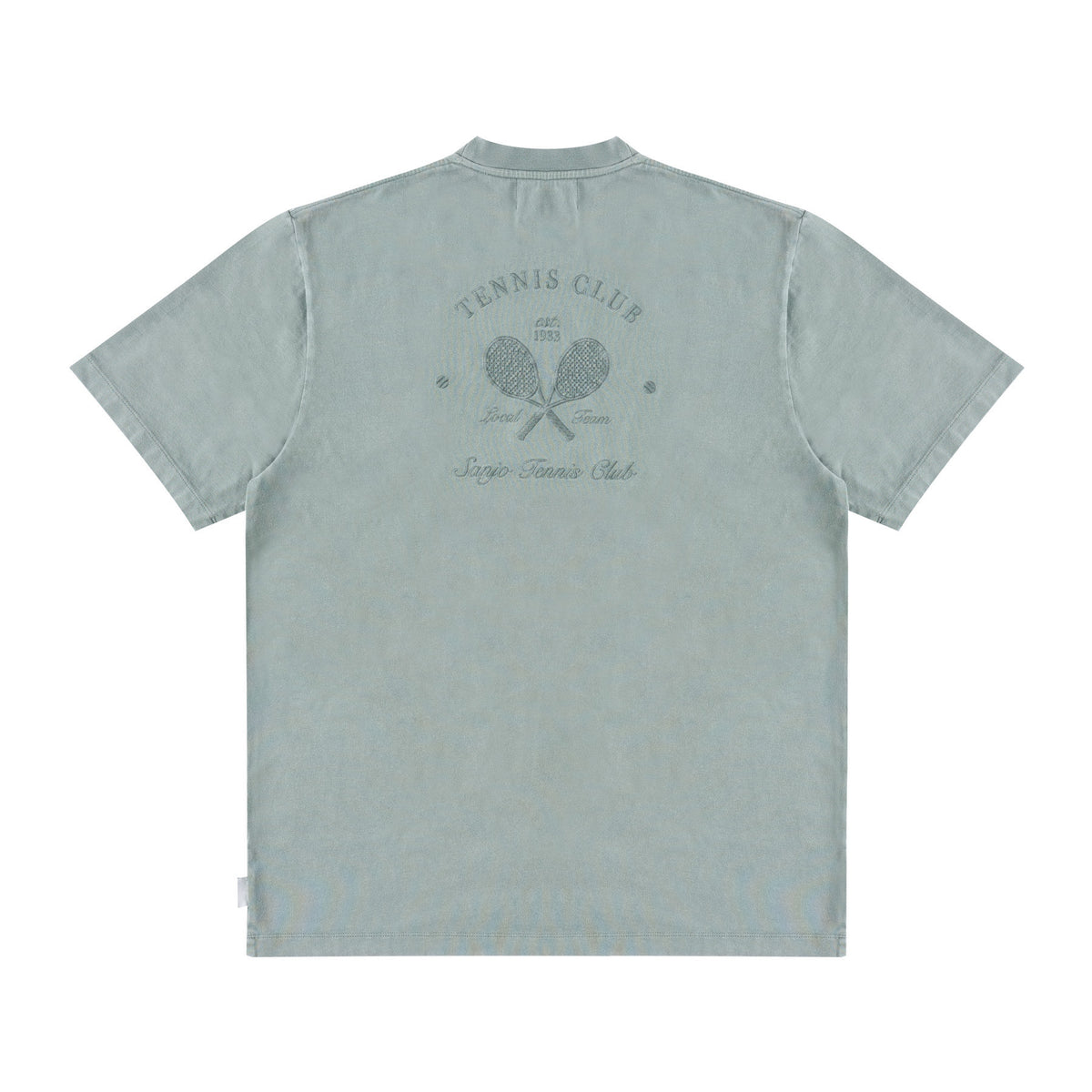 Camiseta del Club de Tenis Sanjo Faded // Botella