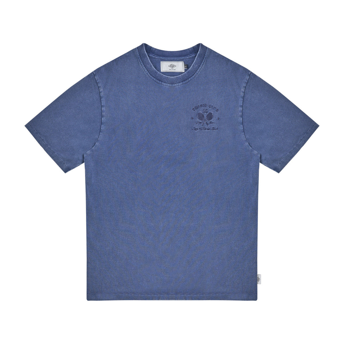 Sanjo Faded Tennis Club T-Shirt // Navy