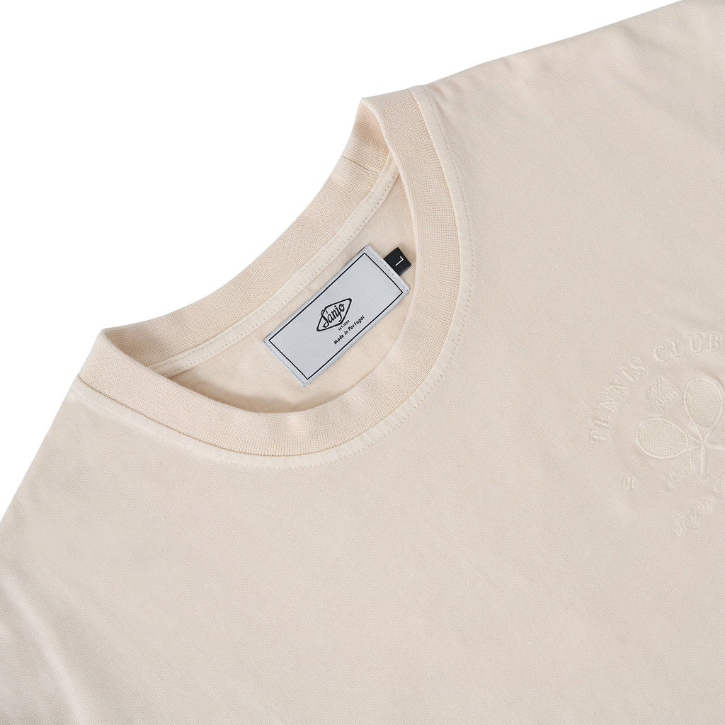 Camiseta Sanjo Faded Tennis Club // Crudo