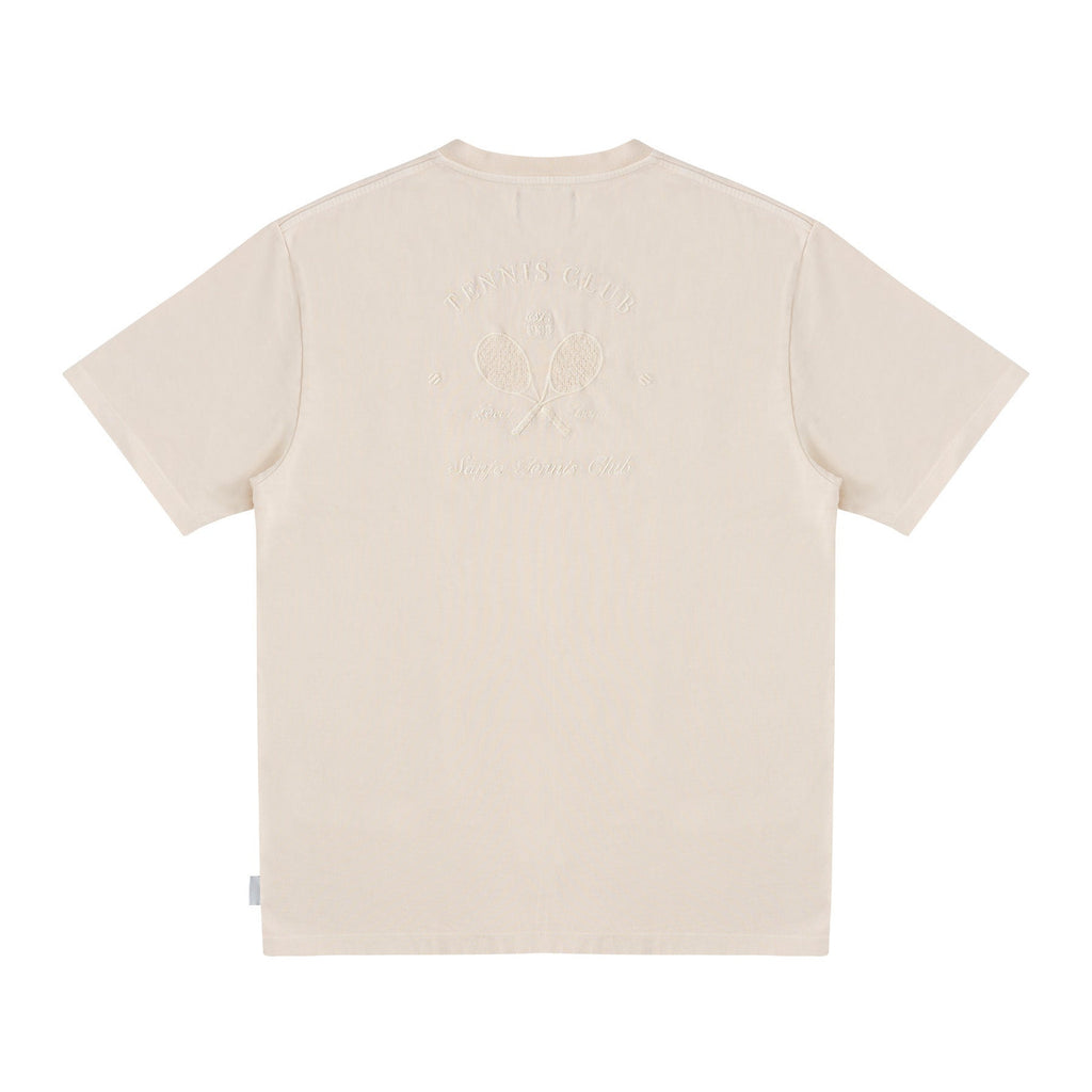 Camiseta Sanjo Faded Tennis Club // Crudo