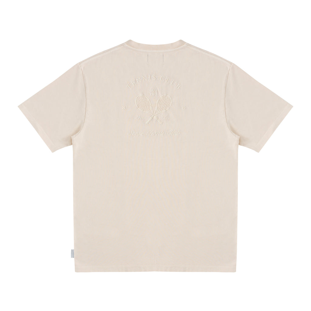 Camiseta Sanjo Faded Tennis Club // Crudo