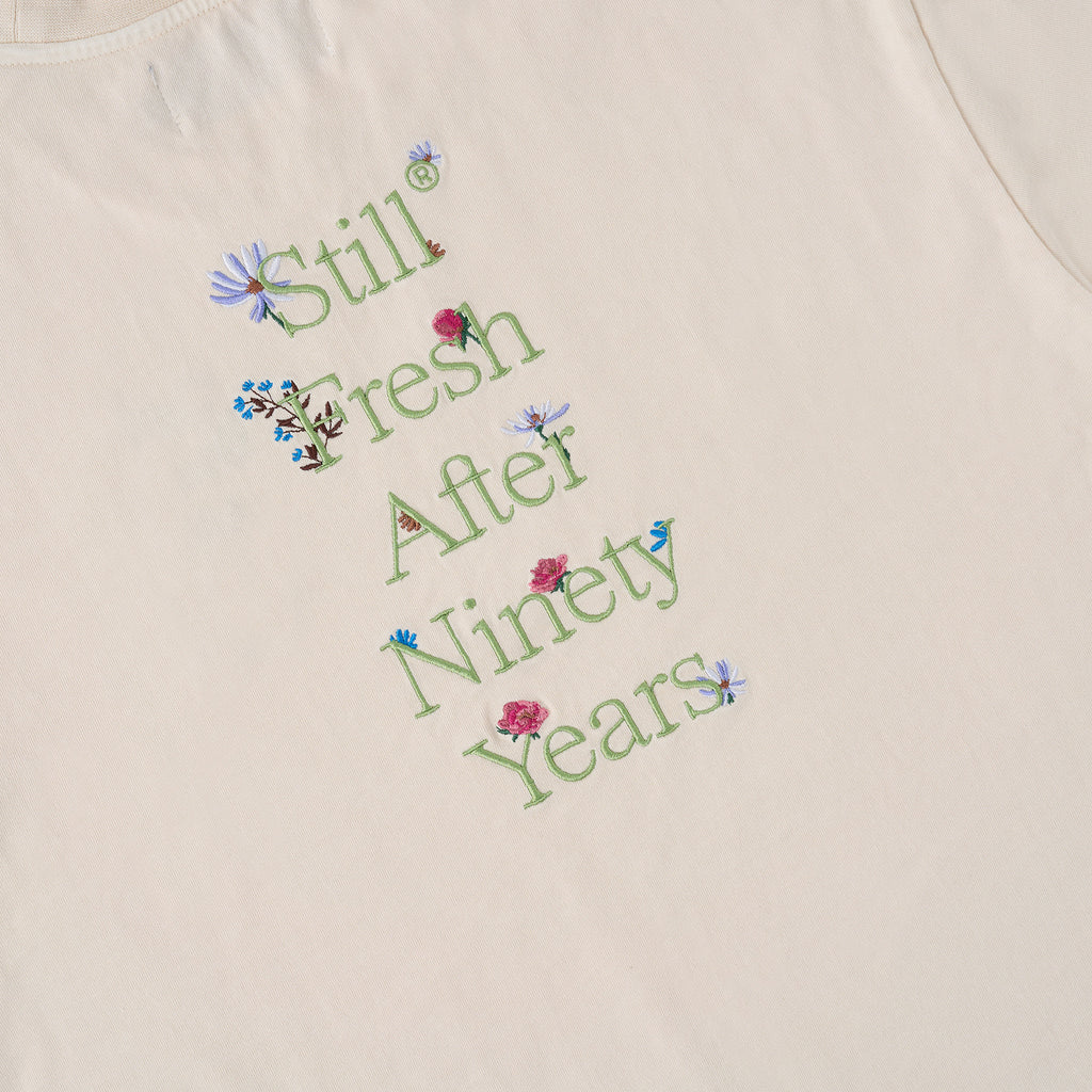 Sanjo Faded Still Fresh T-Shirt // Ecru